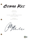 Ralph Macchio Signed Autograph Cobra Kai The Right Path Script Screenplay BAS