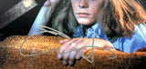 Jamie Lee Curtis Signed Halloween 11x17 Photo Laurie Strode Autograph PSA COA