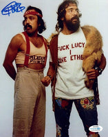 Tommy Chong Signed Autograph 8x10 Photo CHEECH AND CHONG Up In Smoke ACOA COA