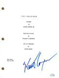 Keith Coogan Signed Autograph Toy Soldiers Movie Script Screenplay ACOA COA