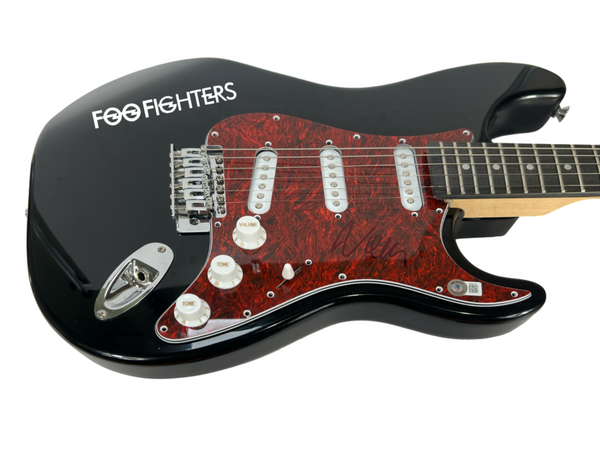 Nate Mendel Foo Fighters Signed Autograph Electric Guitar Beckett BAS COA