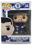 Christian Pulisic Signed Funko Pop Chelsea Football Club Autograph Beckett COA