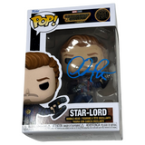 Chris Pratt Signed Star-Lord Funko Pop Guardians of The Galaxy Autograph Beckett