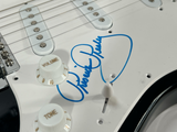 Priscilla Presley Signed Autograph Electric Guitar Elvis Presley Wife BAS COA