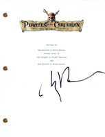 Jerry Bruckheimer Signed Pirates of the Caribbean Movie Script Screenplay COA