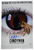 Clive Barker Signed CANDYMAN 11x17 Movie Poster Photo Autograph Beckett COA