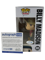 Adam Sandler Signed Billy Madison Funko Pop #895 Autograph Figure ACOA COA