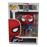 Tobey Maguire Signed Funko Pop Spider-Man 593 Marvel Autograph Beckett COA
