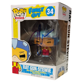 Seth MacFarlane FAMILY GUYSigned Ray Gun Stewie Funko Pop  Autograph Beckett COA