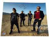 Mana Band Signed Autograph 16x20 Photo Poster Fher Olvera x4 Beckett COA