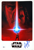 Andy Serkis Signed Autograph Star Wars The Last Jedi 12x18 Movie Poster BAS COA