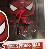 Tobey Maguire Signed Autograph Friendly Neighborhood Spider-Man Funko Pop BAS