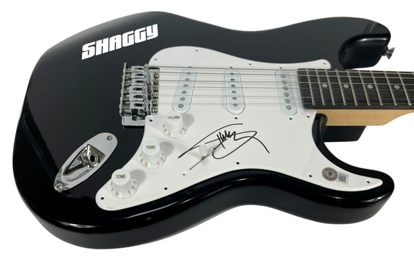 SHAGGY Signed Autograph Electric Guitar Reggae Singer It Wasn't Me Beckett COA