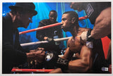 Michael B. Jordan Signed CREED Movie 12x18 Photo Poster Rocky Autograph Beckett