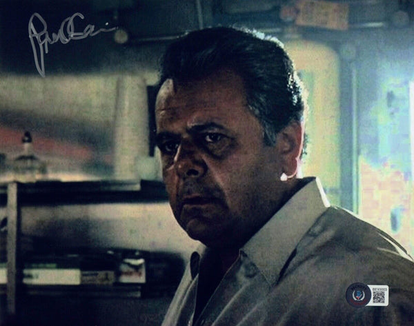 Paul Sorvino Signed GOODFELLAS 8x10 Photo Autograph Paulie Cicero Beckett COA