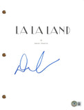 DAMIEN CHAZELLE Signed Autograph LA LA LAND Movie Script Screenplay Beckett COA