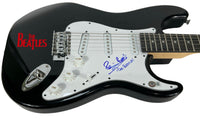 Pete Best THE BEATLES Signed Autograph Electric Guitar Fifth Beatle Beckett COA