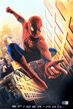 Tobey Maguire Signed Autograph Spider-Man 12x18 Movie Poster Photo Beckett COA