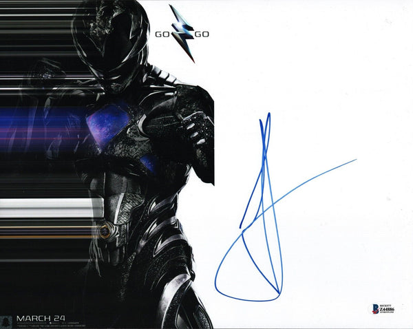 Ludi Lin Signed 11x14 Photo Power Rangers 2017 Black Ranger Autograph BAS COA