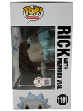 Justin Roiland Signed Rick and Morty Funko Pop Rick 1191 Autograph Beckett COA