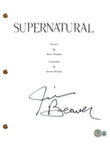 Jim Beaver Signed Autograph Supernatural Pilot Script Screenplay Beckett COA