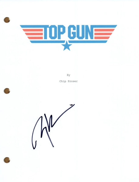 Jerry Bruckheimer TOP GUN Signed Autograph Movie Script Full Screenplay COA