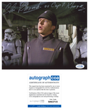 CHRISTOPHER CHRIS MUNCKE Signed STAR WARS Autograph 8x10 Photo A NEW HOPE ACOA