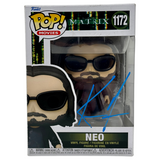 Keanu Reeves Signed The Matrix Neo Funko Pop #1172 Autograph Beckett COA