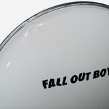 Pete Wentz Fall Out Boy Signed Autograph 12" Drumhead Beckett COA