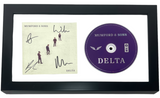 MUMFORD & SONS Signed Autograph DELTA CD Framed Display Full Band x4 ACOA COA