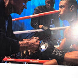 Michael B. Jordan Signed CREED Movie 12x18 Photo Poster Rocky Autograph Beckett