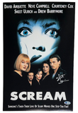 Skeet Ulrich Signed SCREAM Movie Poster 11x17 Photo Autograph Horror Beckett COA