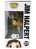 John Krasinski Signed The Office Jim Halpert Funko Pop 870 Autograph Beckett COA