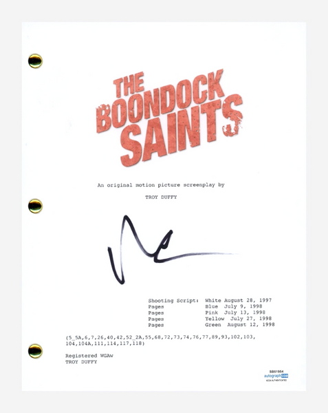 Norman Reedus THE BOONDOCK SAINTS Signed Autograph Movie Script Screenplay ACOA