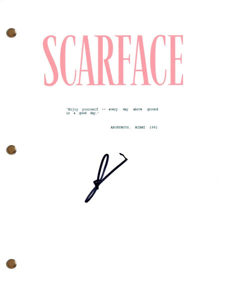 Al Pacino SCARFACE Signed Autograph Movie Script Screenplay Tony Montana COA