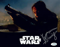 Gloria Garcia Signed 8x10 Photo STAR WARS Autograph The Force Awakens ACOA COA