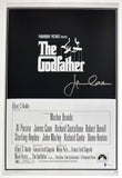 James Caan Signed THE GODFATHER 11x17 Movie Poster Photo Autograph Beckett COA