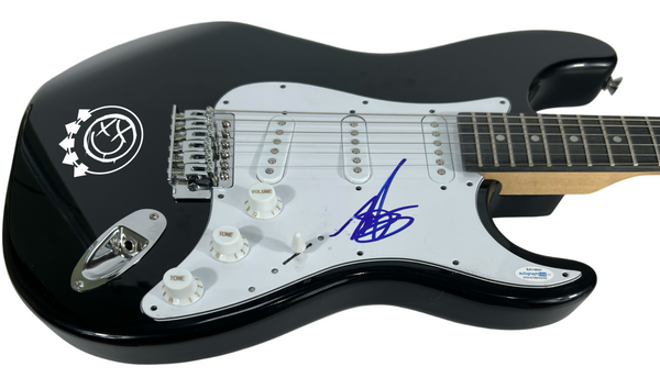 Mark Hoppus Signed Electric Guitar Blink-182 Band Bassist Autograph ACOA COA