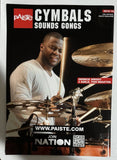 Danny Carey TOOL Signed Autograph Paiste Cymbals Magazine Drummer Beckett COA