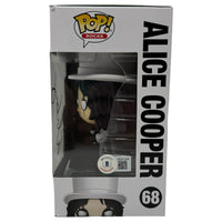 Alice Cooper Signed Autograph Funko Pop Rocks Figure #68 Beckett COA