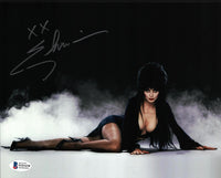 ELVIRA Signed Autograph 8x10 Photo Mistress of The Dark Cassandra Peterson BAS