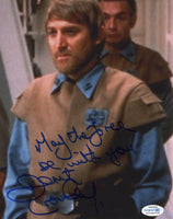 DERMOT CROWLEY Signed STAR WARS Autograph 8x10 Photo ROTJ Crix Madine ACOA COA