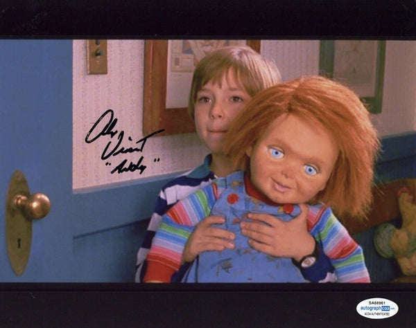 Alex Vincent Signed 8x10 Photo CHILD'S PLAY Autograph Chucky Horror ACOA COA