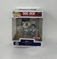 Alfred Molina Signed Spider-Man Doc Ock Funko Pop Deluxe 1184 Autograph BAS COA