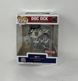 Alfred Molina Signed Spider-Man Doc Ock Funko Pop Deluxe 1184 Autograph BAS COA
