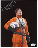 BENJAMIN HARTLEY Signed ROGUE ONE A STAR WARS STORY Autograph 8x10 Photo ACOA