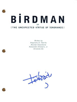 Alejandro Gonzalez Inarritu Signed BIRDMAN Movie Script Autograph Screenplay COA