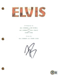 Austin Butler Signed Autograph Elvis Movie Script Screenplay Presley Beckett COA