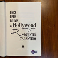 Quentin Tarantino Signed Once Upon A Time In Hollywood A Novel HC Book BAS COA