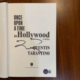 Quentin Tarantino Signed Once Upon A Time In Hollywood A Novel HC Book BAS COA